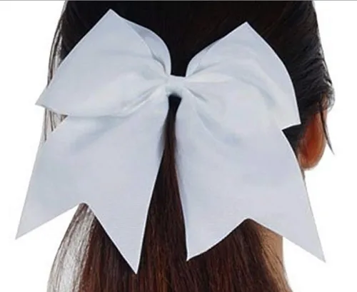 Vista 3 de Kenz Laurenz Lazos grandes para el pelo de 7 pulgadas, accesorios clásicos grandes para adolescentes, mujeres y niñas, animadoras de sóftbol