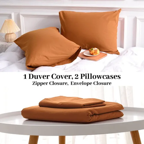 Vista 143 de NEXHOME PRO Funda de edredón Twin XL 100% algodón lavado, transpirable, duradera, texturizada, similar al lino, juego de ropa de cama para el hogar