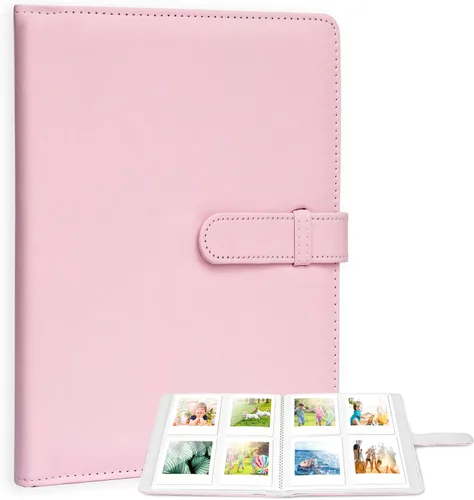 Vista 12 de Ablus Álbum de fotos de 256 bolsillos para impresoras Polaroid Snap SnapTouch Zip Mint Cámaras, Fujifilm Instax Mini 11 90 9 8+ 8 7S 70 50S 26 25