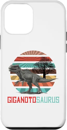 Vista 15 de Funda para iPhone 11 Pro Max Giganotosaurus Retro T rex dinosaurio prehistórico para el Día del Padre