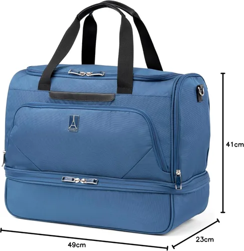 Vista 13 de Travelpro Maxlite 5 - Bolsa de viaje ligera para viajes nocturnos, con compartimento inferior caído, bolsa de viaje