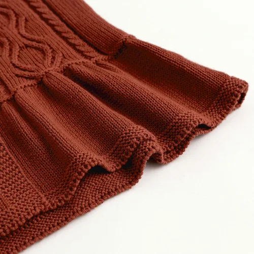 Vista 6 de Simplee kids Cárdigan de otoño e invierno para bebés y niñas pequeñas