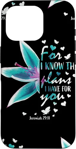Vista 20 de Bible Verse Phone Cases Christian Gifts Women Jeremiah 29 11 Case for iPhone 17