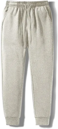 Vista 3 de HJYUZP Wide Leg Sweatpants Men's Thermal Fleece Pockets Thickened Fleece Lined Casual Sports Trousers Joggers for Women