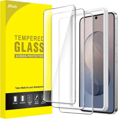 Vista 16 de JETech Protector de pantalla compatible con Samsung Galaxy S20 FE de 6.5 pulgadas, película de vidrio templado, paquete de 3