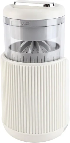 Vista 2 de CHICIRIS Exprimidor eléctrico recargable por USB, extractor de jugo, motor de 360 grados para limón naranja cítrico DC7.4V, boquilla a prueba