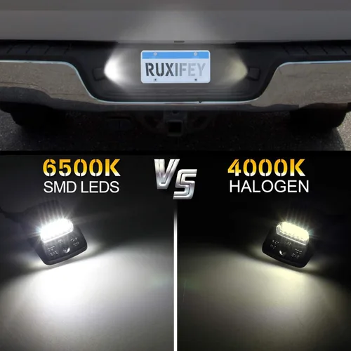 Vista 5 de Lámpara LED de repuesto para placa de matrícula compatible con Tacoma 2005 a 2015, Tundra 2000 a 2013, 6000 K blanco