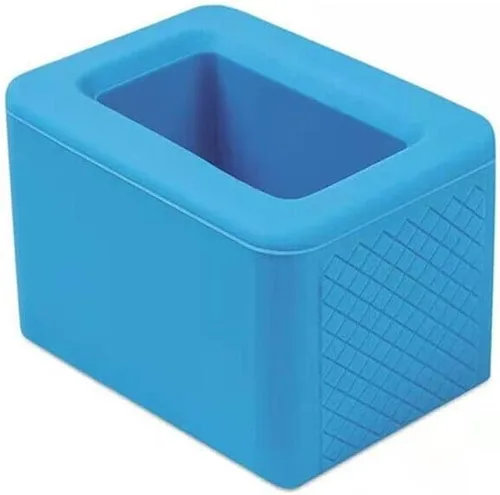 Vista 2 de Soporte de hebilla para cinturón de seguridad de automóvil, hebilla elevadora de cinturón de seguridad para un fácil acceso, hebilla de silicona