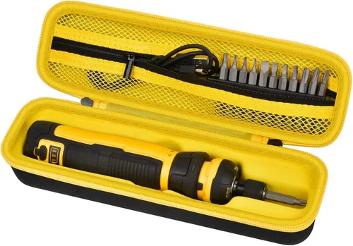 Vista 10 de Estuche para juego de destornillador eléctrico para destornillador inalámbrico DEWALT (DWHT66719) y brocas de atornillado, organizador