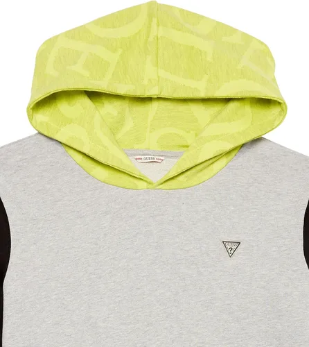 Vista 2 de GUESS Sudadera activa de rizo francés de manga larga para niños