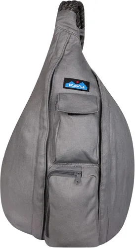 Vista 5 de KAVU Bolsa de hombro, bandolera de cuerda original con correa de hombro de cuerda ajustable