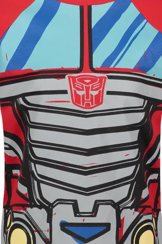 Vista 6 de Transformers Bumblebee Optimus Prime Megatron - Paquete de 3 camisetas para niños pequeños y grandes