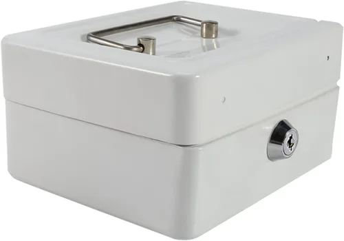 Vista 9 de Omabeta Mini caja para el hogar, 1 unidad, portátil, de acero, con cerradura para dinero en efectivo, tipo cerradura de llave, caja de seguridad