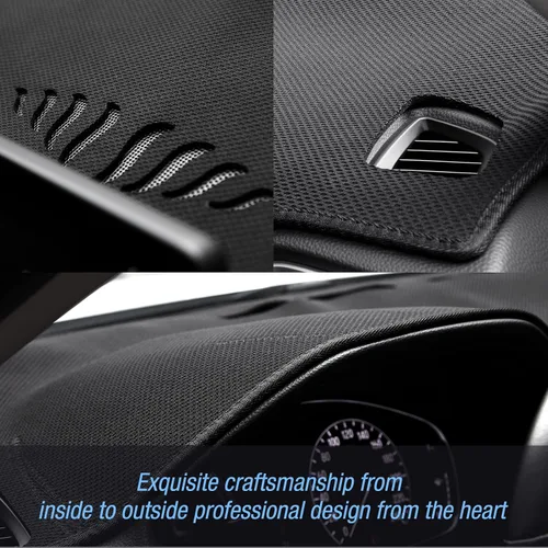 Vista 3 de Alfombrilla para salpicadero de nido de abeja compatible con Chevy Silverado 1999-2006 GMC Sierra 1500/2500/3500 2001-2006 Tahoe Avalanche Suburban