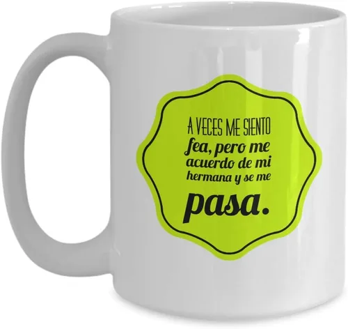 Vista 4 de Regalo para hermana Taza de Cafe para navidad Perfecto regalo para graduados, profesionales y estudiantes de enfermeria Vaso con afirmaciones