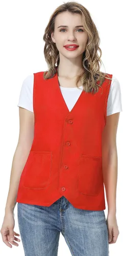 Vista 3 de TopTie chaleco para uniforme de voluntario de supermercadochaleco de seguridad para trabajar