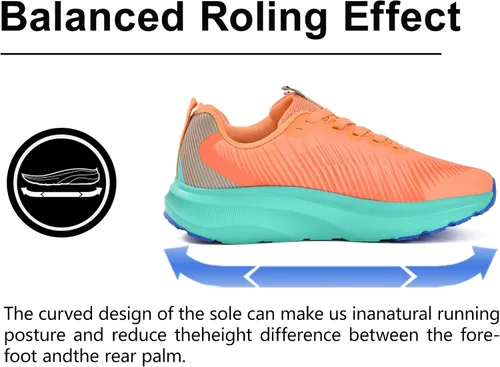 Vista 7 de JACKSHIBO Zapatos de punta ancha para hombres y mujeres Zapatos deportivos de ancho extra ancho Zapatos de nube para correr en carretera Tenis