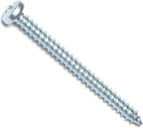 Vista 16 de Hard-to-Find Fastener 014973297435 - Tornillos de hoja metálica con cabeza Phillips Pan, 4 x 1, 100