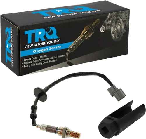 Vista 151 de TRQ Sensor de Oxígeno O2 de 4 Hilos de Banda Estrecha Compatible con VW Atlas 2.0L 2018-21, VW GTI 2.0L 2016-18, Audi A3 Quattro 2.0L 2015-18, VW