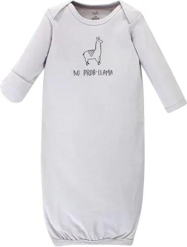 Vista 4 de Touched by Nature - Camisones unisex de algodón orgánico para bebé