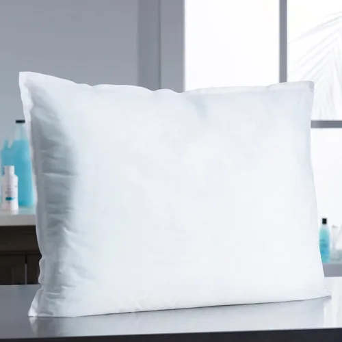Vista 6 de McKesson Almohada de cama desechable [1 unidad] uso para un solo paciente, color blanco, 20 x 26 pulgadas
