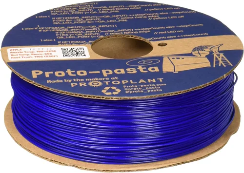 Vista 13 de Protopasta Filamento para Impresora 3D Filamento PLA 1.75mm Oro Polvo de Brillo HT PLA Carrete de 500g