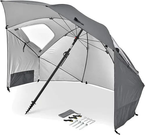 Vista 12 de Sport-Brella Premiere XL UPF 50+ Refugio Paraguas para Protección contra el Sol y la Lluvia