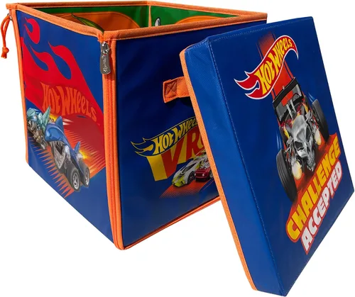 Vista 4 de Cubeta de almacenamiento de coches Hot Wheels 300
