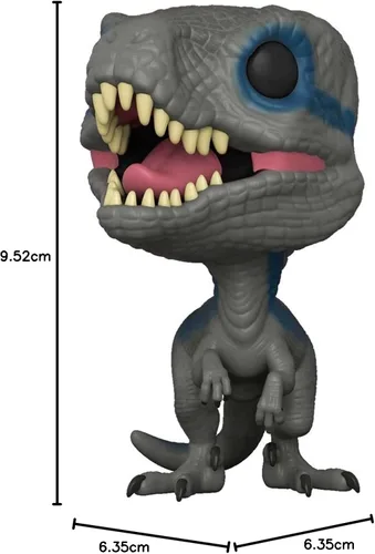Vista 2 de Funko Pop Movies: Jurassic World 2 - Figura coleccionable de Velociraptor, multicolor