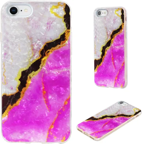 Vista 17 de Funda protectora completa delgada y suave de TPU transparente para iPhone SE 2022/2020, iPhone 8/7/6S/6 - Diseño de música divertida guitarra