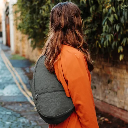 Vista 4 de AmeriBag Pequeño bolso trasero saludable de nylon envejecido