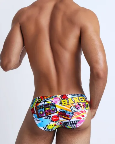 Vista 2 de Bang Men's Swimwear - Swim Mini Brief - Low Rise Fit Bikini Swimsuit