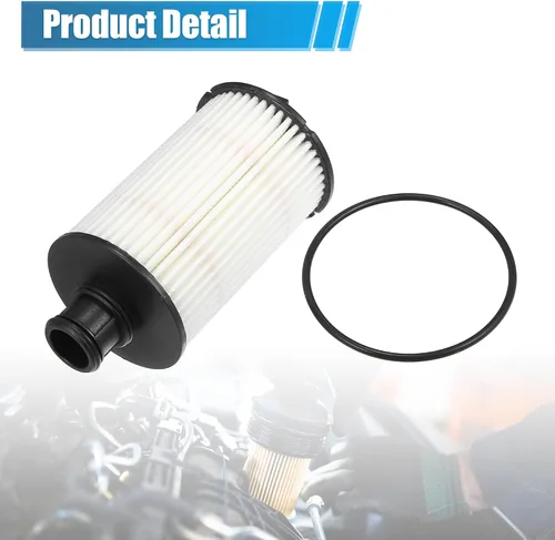 Vista 6 de X AUTOHAUX Filtro de aceite de motor de repuesto AJ812351 C2D3670 XR858593 LR011279 Filtro de combustible de aceite para Land Rover LR4 Base HSE