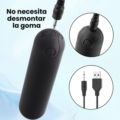 Vista 2 de Kverg Masajeador Eléctrico de Espalda de Mano - Mini Impermeable y Recargable de Mano para Tejidos Profundos del Cuello Negro