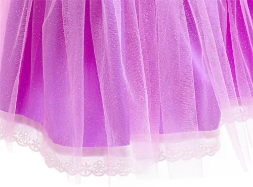 Vista 49 de Dressy Daisy Disfraz de princesa para bebé, disfraz de tutú de tul para cumpleaños, Halloween, traje con diadema