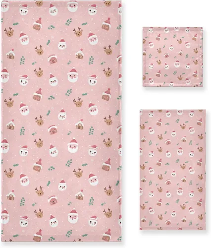 Vista 15 de Pfrewn Juego de 3 toallas de baño con diseño de flores de cerezo con flores de cerezo, toallas de baño suaves y absorbentes, toallas de mano