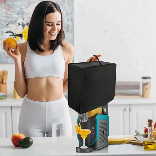 Vista 6 de Ninja Slushie - Accesorios de cubierta para máquina de granizado resistente, 600D, parte inferior abierta, de nailon para un fácil uso, adecuado