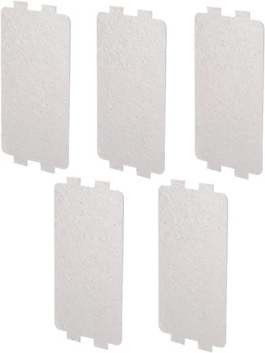 Vista 2 de Garosa Juego de 5 piezas para horno de microondas, placa de mica, cubierta de guía de ondas de microondas, accesorio de reparación para cocina