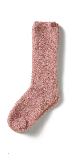 Vista 6 de Barefoot Dreams Calcetines jaspeados Cozychic para mujer gris carbón-blanco
