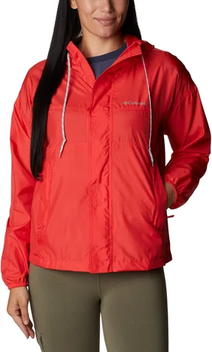 Vista 18 de Columbia Cortavientos Flash Challenger para mujer Coral (Coral reef)