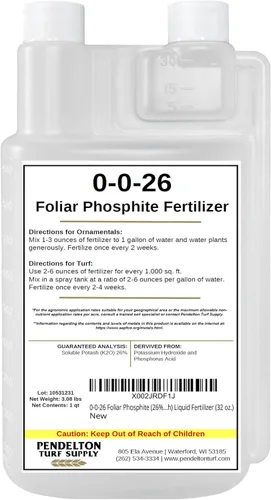 Vista 2 de 0-0-26 Fertilizante líquido de fosfito foliar (potasa soluble al 26%) (2.5 galones)