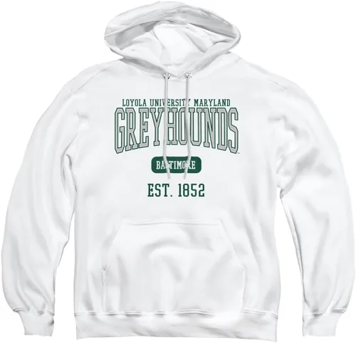 Vista 210 de LOGOVISION Colección de sudaderas con capucha unisex con diseño oficial de Collegiate Est. Date para hombres y mujeres