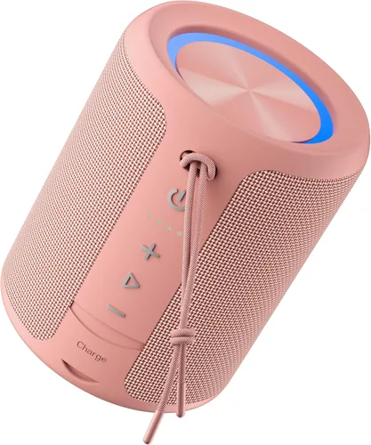 Vista 13 de Altavoz Bluetooth portátil, IPX7 impermeable altavoz inalámbrico con sonido estéreo fuerte de 20 W, tiempo de reproducción de 15 horas y luz RGB