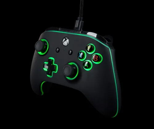 Vista 8 de PowerA Spectra Enhanced Illuminated Wired Controller for Xbox One, gamepad, wired video game controller, gaming controller, Xbox One, works with