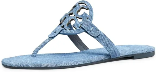 Vista 21 de Tory Burch Sandalias Miller para mujer Argento