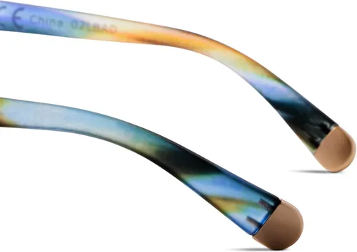 Vista 5 de Peepers de PeeperSpecs Favoritas de Oprah - Gafas de lectura redondas con bloqueo de luz azul para mujer Cuerno multi