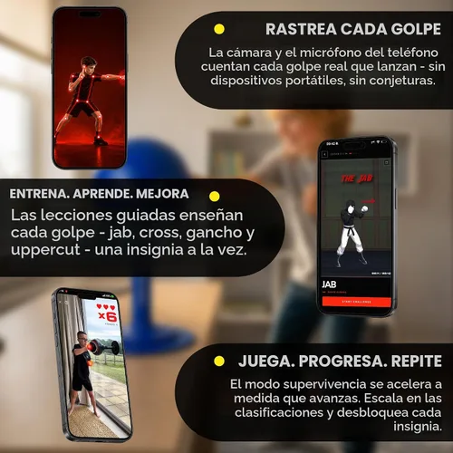 Vista 6 de Rage Bag - Saco de boxeo de escritorio para niños y adultos - Saco de boxeo con ventosa
