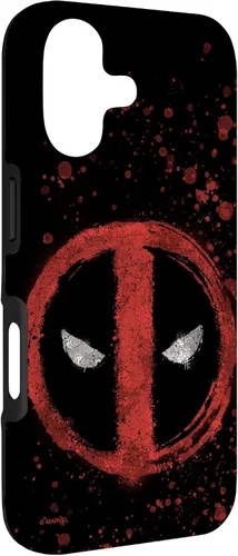 Vista 3 de Marvel Deadpool Wade Wilson Icon Paint Splatter - Carcasa para iPhone 17