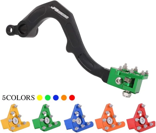 Vista 3 de Palanca de pedal de freno trasero para motocicleta AnXin para KX450F 2006-2018 KX450 2019-2024 KLX450R 2008-2019 moto de cross - Verde