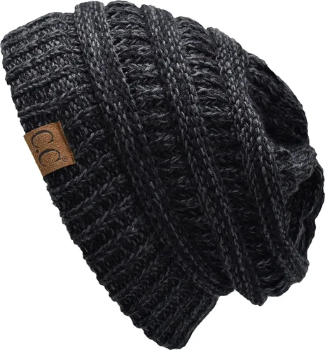 Vista 310 de C.C Trendy Warm Chunky Soft Stretch Cable Knit Beanie